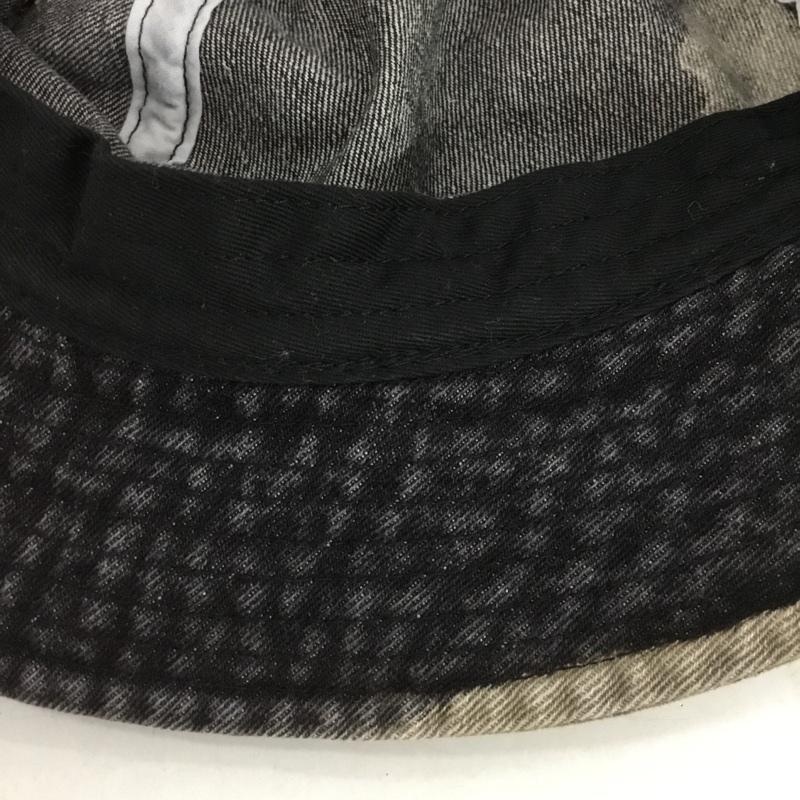 ニューハッタン newhattan 帽子 ハット バケットハット バケハ 無地 黒 / ブラック /  メンズ USED 古着 中古 10133095