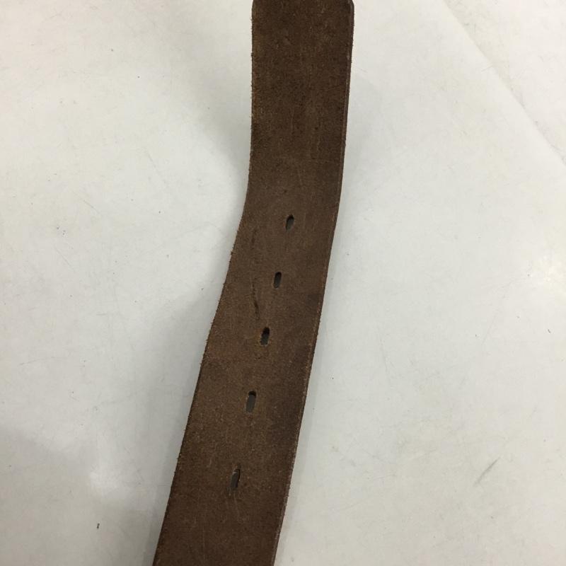 スティーブンソンオーバーオール STEVENSON OVERALL CO. ベルト・バックル ベルト GALLISON BELT レザー 箱有 無地 黒 / ブラック /  メンズ USED 古着 中古 10147427