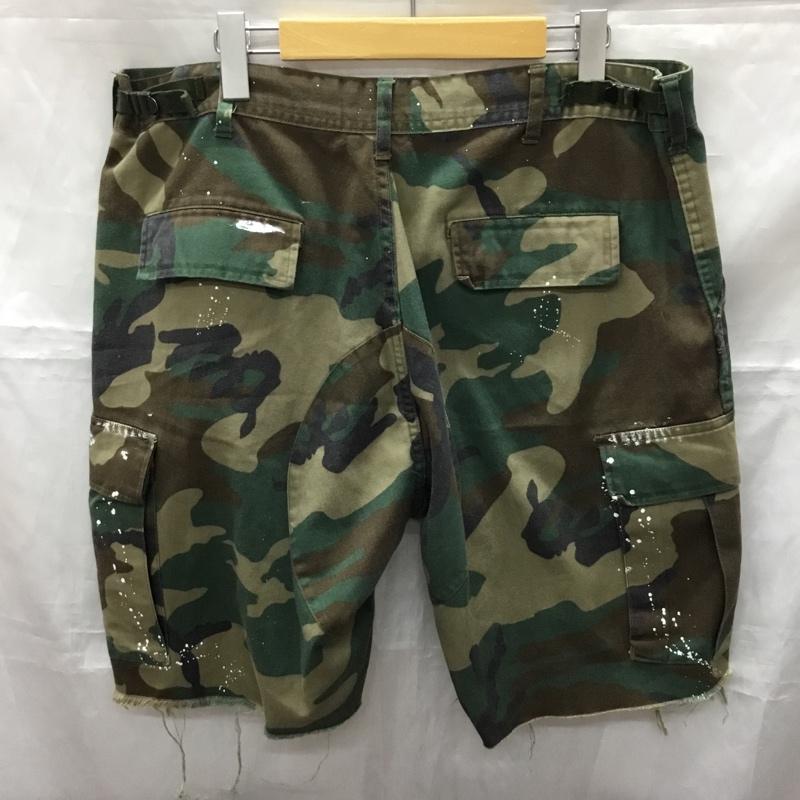 ミリタリー ミリタリー パンツ ショートパンツ ショートパンツ ハーフパンツ カジュアルパンツ ミリタリーパンツ L カモフラージュ柄・迷彩 マルチカラー / マルチカラー /  メンズ USED 古着 中古 10112430