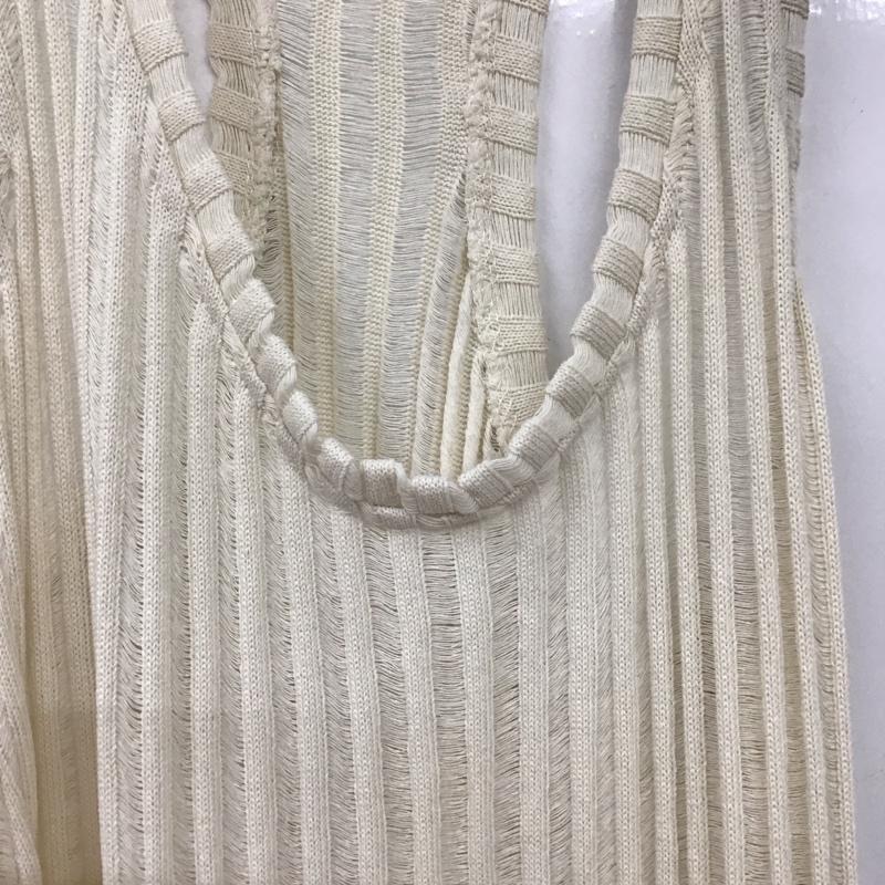 ザラ ZARA ワンピース ロングスカート M 無地 白 / ホワイト /  レディース USED 古着 中古 10129434