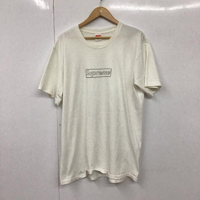 シュプリーム Supreme Tシャツ 半袖 11ss ボックスロゴ 半袖カットソー プリントTシャツ L ロゴ、文字 白 / ホワイト /  メンズ USED 古着 中古 10130840