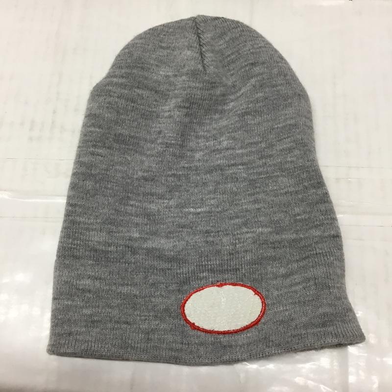 シュプリーム Supreme 帽子 ニット帽 18SS Rubber Patch Beanie ロゴ、文字 灰 / グレー /  メンズ USED 古着 中古 10109757