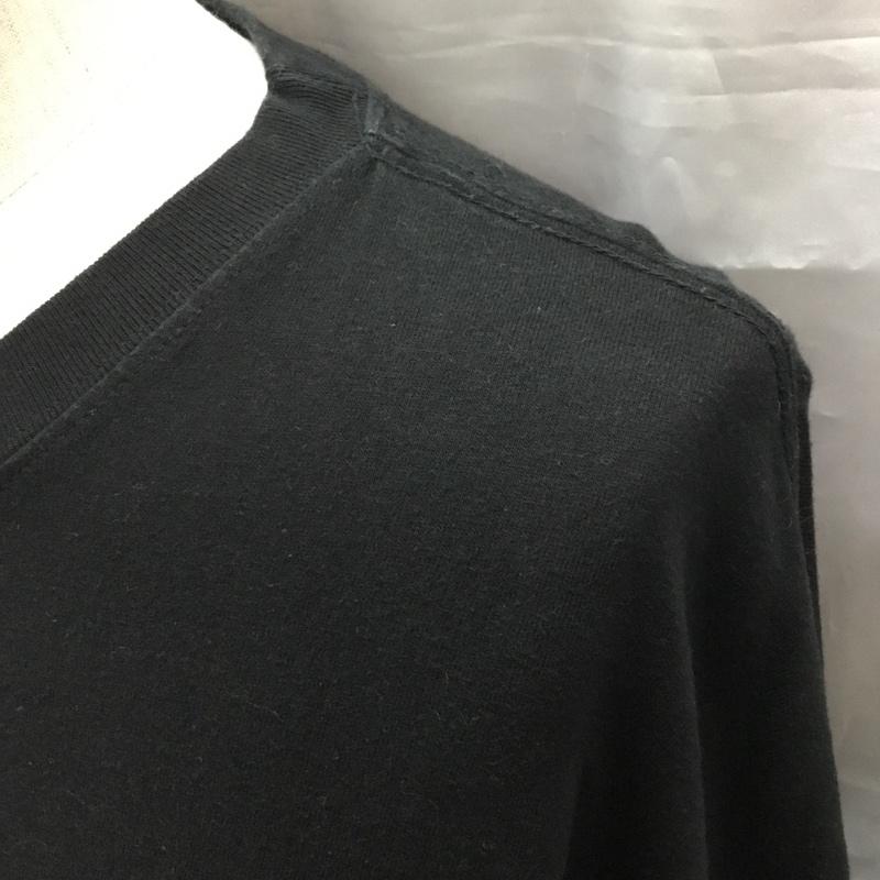 ヘッドグーニー HEADGOONIE カットソー 長袖 長袖カットソー クルーネックカットソー ロングスリーブカットソー プリントTシャツ XL 無地 黒 / ブラック /  メンズ USED 古着 中古 10117536