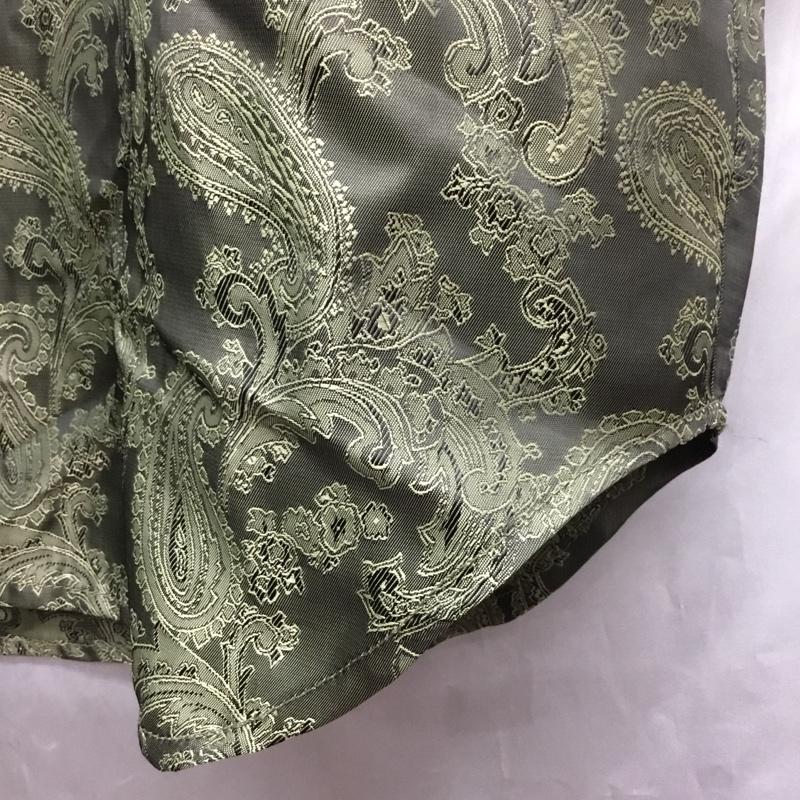 クティール kutir シャツ、ブラウス 半袖 KT026262BW ビッグシルエット FREE ペイズリー カーキ / カーキ /  メンズ USED 古着 中古 10117795