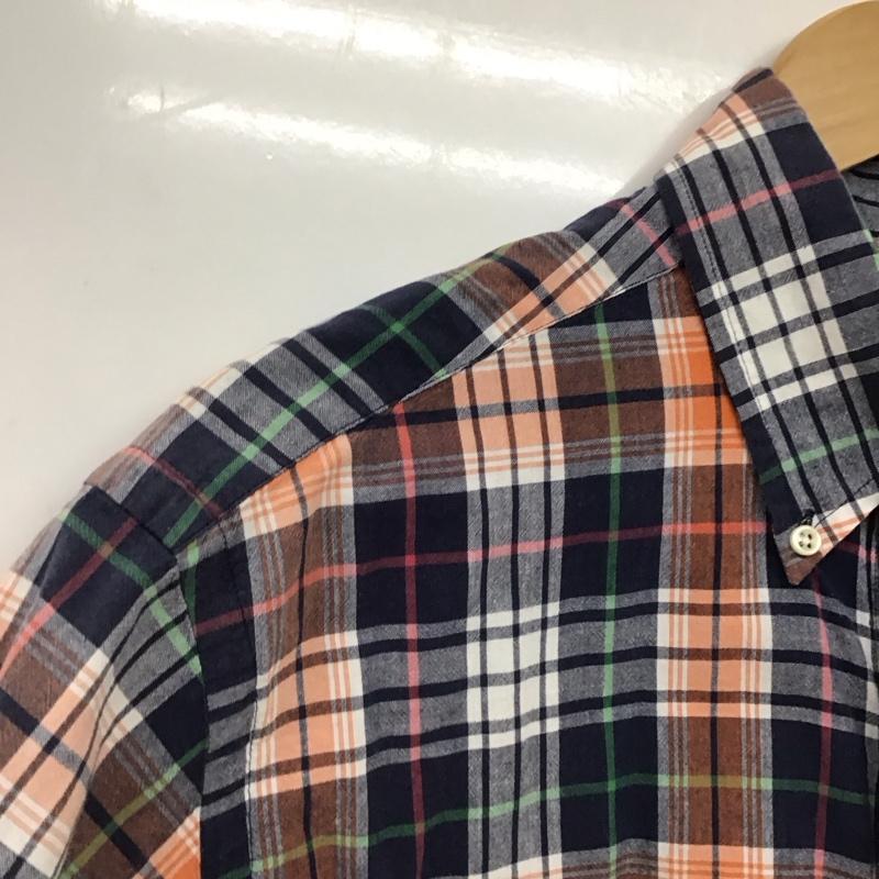 ラルフローレン RALPHLAUREN シャツ、ブラウス 半袖 半袖シャツ チェックシャツ カラーシャツ ボタンダウンシャツ M チェック マルチカラー / マルチカラー /  メンズ USED 古着 中古 10150619