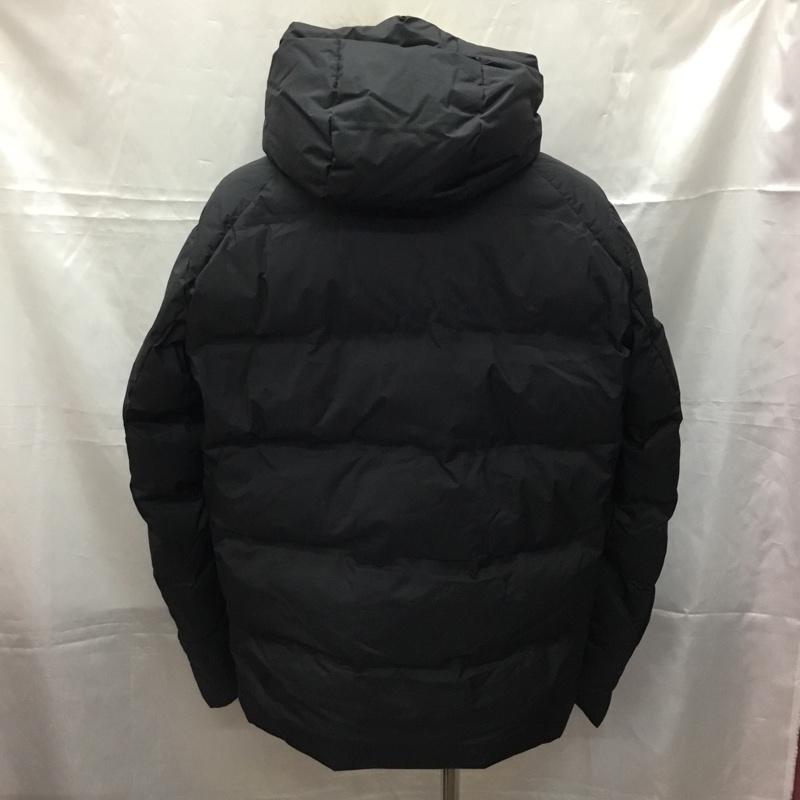ユニクロ UNIQLO ジャケット、上着 ダウンジャケット 311-409330 シームレスダウンパーカ XL 無地 黒 / ブラック /  メンズ USED 古着 中古 10108958
