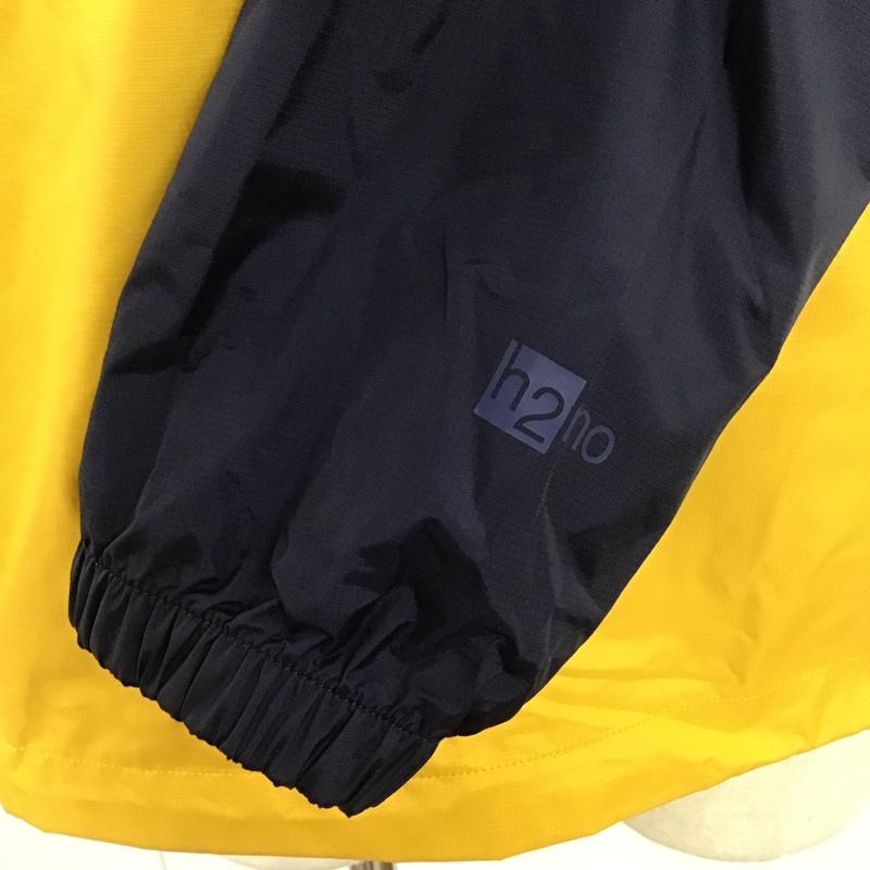 パタゴニア patagonia ジャケット、上着 ジャンパー、ブルゾン 83932sp18 ナイロンパーカー ジップアップパーカー ジャケット S ロゴ、文字 黄 / イエロー / X 紺 / ネイビー /  メンズ USED 古着 中古 10120004