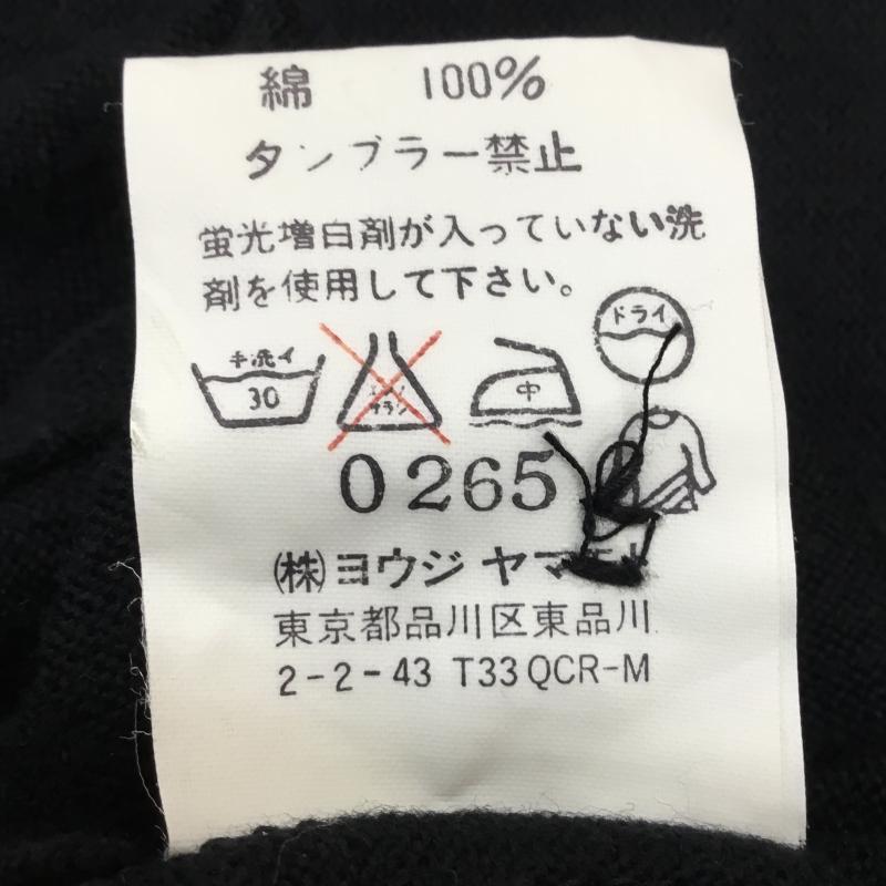 ワイズフォーメン Y s for men ポロシャツ 半袖 無地 黒 / ブラック /  メンズ USED 古着 中古 10139002