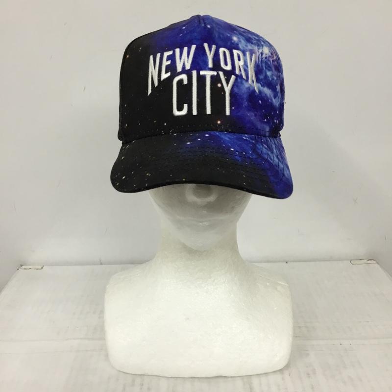 ニューエラ NEW ERA 帽子 キャップ NEW YORK CITY 宇宙柄 ロゴ、文字 マルチカラー / マルチカラー /  メンズ USED 古着 中古 10109909
