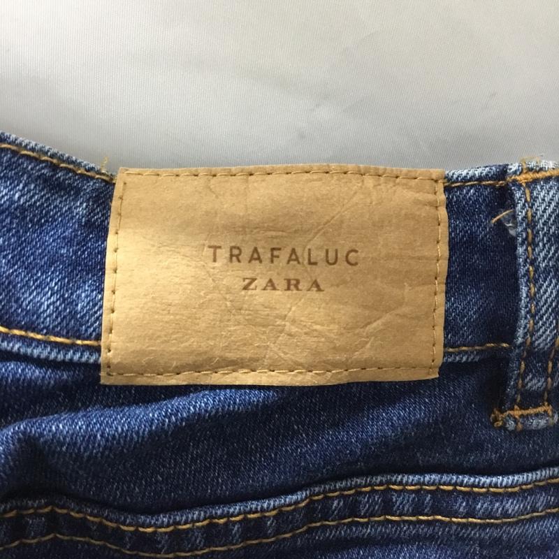 ザラ ZARA パンツ ショートパンツ デニムショートパンツ 26インチ 無地 インディゴ / インディゴ /  レディース USED 古着 中古 10110699