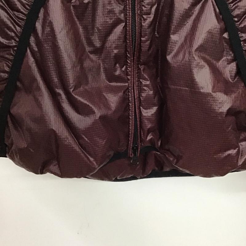 ギャップ GAP ジャケット、上着 ジャンパー、ブルゾン ジップアップジャケット ナイロンジャケット アウター ダウンジャケット L 無地 えんじ / ワインレッド /  メンズ USED 古着 中古 10139686