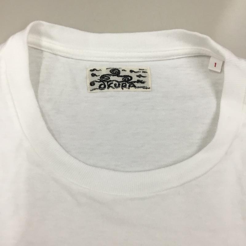 オクラ OKURA Tシャツ 半袖 カクモジ トウキョウ SS 東京 クルーネック S ロゴ、文字 白 / ホワイト /  メンズ USED 古着 中古 10112381