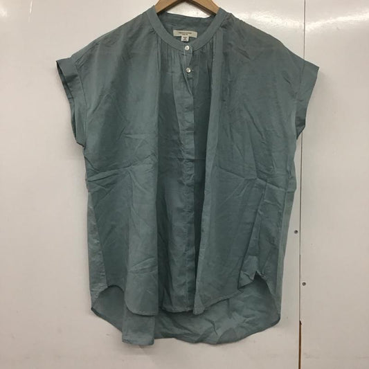 フリークスストア FREAK S STORE シャツ、ブラウス 半袖 半袖シャツカットソー フロントボタン ノーカラーシャツ FREE 無地 マルチカラー / マルチカラー /  レディース USED 古着 中古 10144202