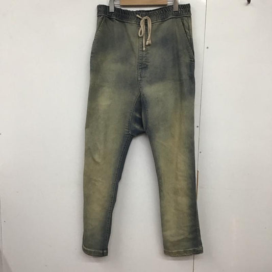 サンデーオフクラブ SUNDAYOFFCLUB パンツ デニム、ジーンズ デニムパンツ サルエルパンツ ストレッチパンツ 無地 インディゴ / インディゴ /  メンズ USED 古着 中古 10142347