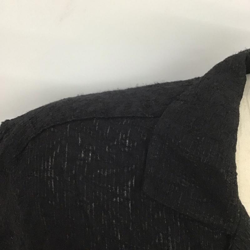 ザラ ZARA シャツ、ブラウス 半袖 半袖シャツ 無地シャツ カラーシャツ S  黒 / ブラック /  メンズ USED 古着 中古 10126660