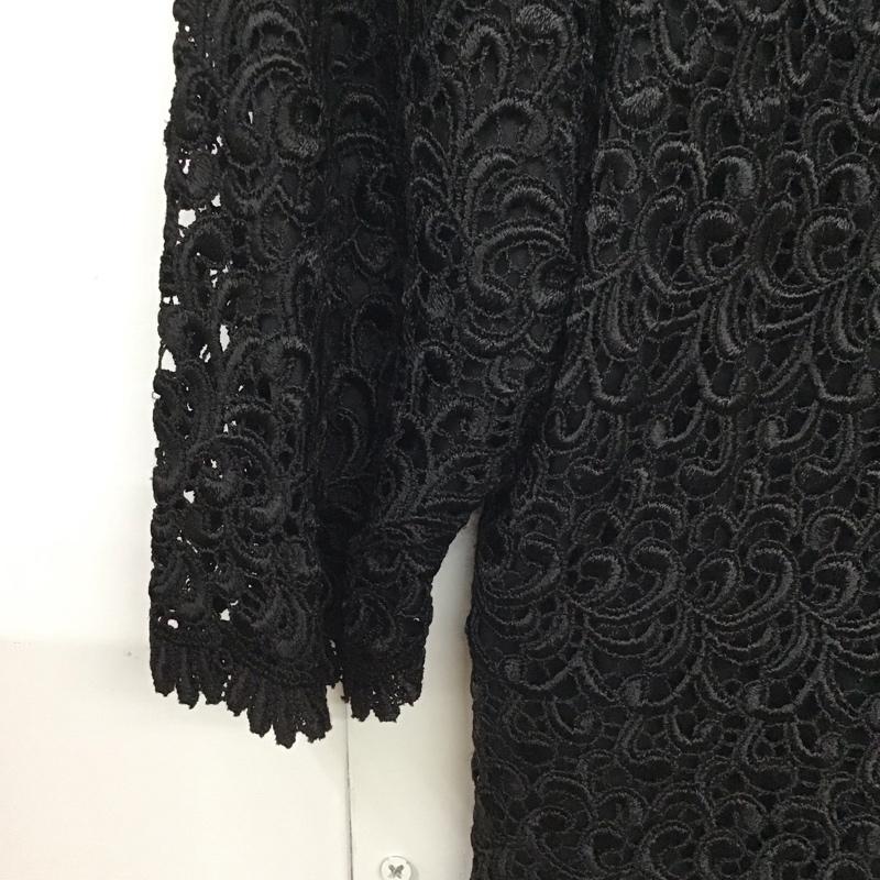 クロエ Chloe ワンピース ひざ丈スカート 無地 黒 / ブラック /  レディース USED 古着 中古 10131134
