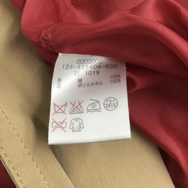 トミーヒルフィガー TOMMY HILFIGER コート トレンチコート 0 無地 ベージュ / ベージュ /  レディース USED 古着 中古 10124566