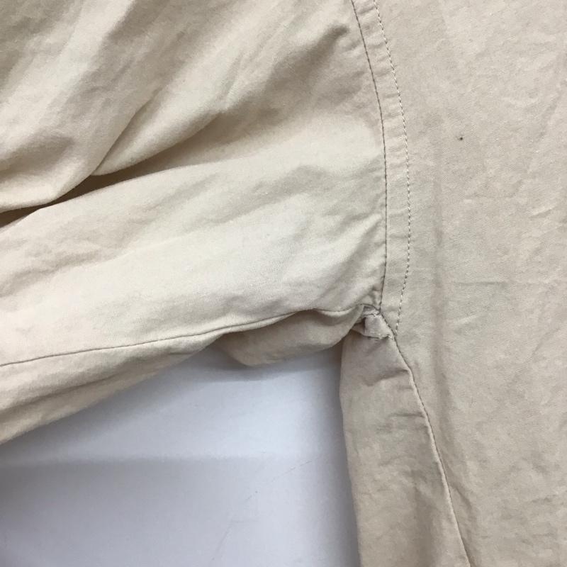 ザラ ZARA シャツ、ブラウス 七分袖 S 無地 ベージュ / ベージュ /  レディース USED 古着 中古 10144241