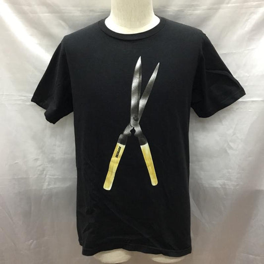 シュプリーム Supreme Tシャツ 半袖 19SS ShearsTee シザーズ ハサミ Tシャツ 半袖カットソー S プリント 黒 / ブラック /  メンズ USED 古着 中古 10118722