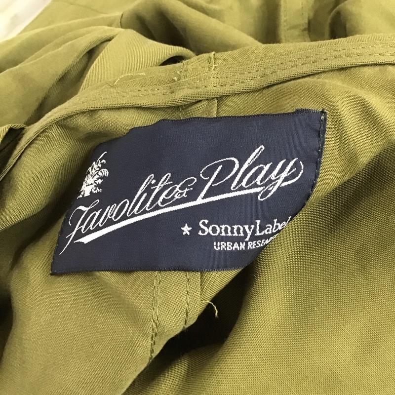 サニーレーベル Sonny Label ジャケット、上着 ジャケット、ブレザー LA94-27T003 テンセルフーディーワンピコート FREE 無地 カーキ / カーキ /  レディース USED 古着 中古 10116314