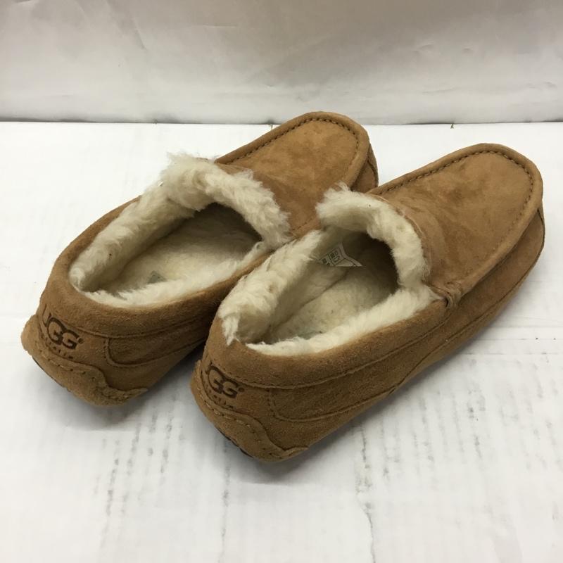 アグ UGG カジュアルシューズ カジュアルシューズ 5775 アスコット モカシン 25cm 25.0cm ロゴ、文字 茶 / ブラウン /  メンズ USED 古着 中古 10106517