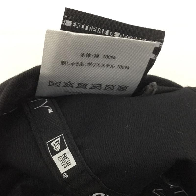 ニューエラ NEW ERA 帽子 キャップ NY ニューヨークヤンキース 9TWENTY コーデュロイ ロゴ、文字 黒 / ブラック /  メンズ USED 古着 中古 10129583
