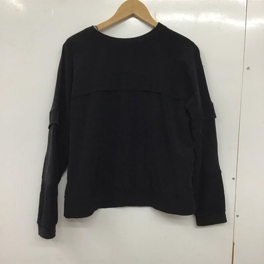 ザラ ZARA TRAFALUC カットソー 長袖 長袖カットソー 無地カットソー クルーネック S 無地 黒 / ブラック /  レディース USED 古着 中古 10136460