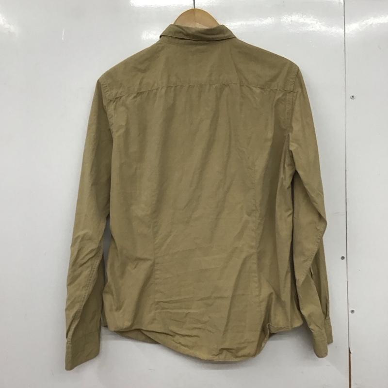 ポールスミス Paul Smith シャツ、ブラウス 長袖 長袖シャツ 無地シャツ カラーシャツ M 無地 ベージュ / ベージュ /  メンズ USED 古着 中古 10148253