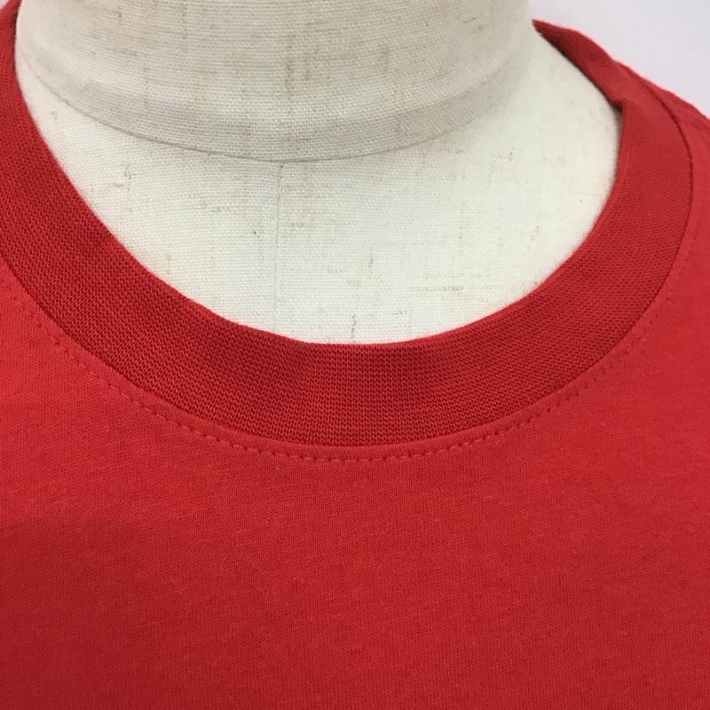 ナイキ NIKE Tシャツ 半袖 ct6872-657 ASMNSWTEEPREHEATSWOOSH 半袖カットソー プリントTシャツ XL プリント 赤 / レッド /  メンズ USED 古着 中古 10114670