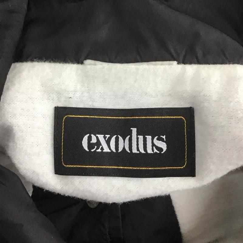 古着 USED ジャケット、上着 ジャンパー、ブルゾン exodus コーチジャケット ロゴ、文字 X プリント 黒 / ブラック /  メンズ USED 古着 中古 10106373