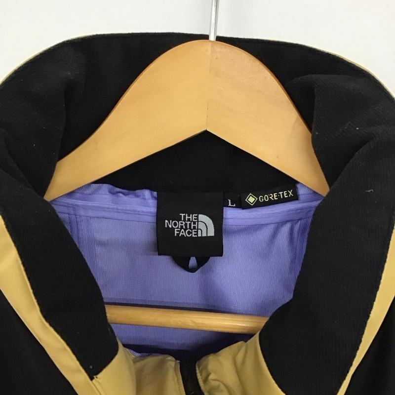 ザノースフェイス THE NORTH FACE ジャケット、上着 ジャケット、ブレザー ジップアップジャケット ナイロンジャケット アウター L ロゴ、文字 ベージュ / ベージュ /  メンズ USED 古着 中古 10131516