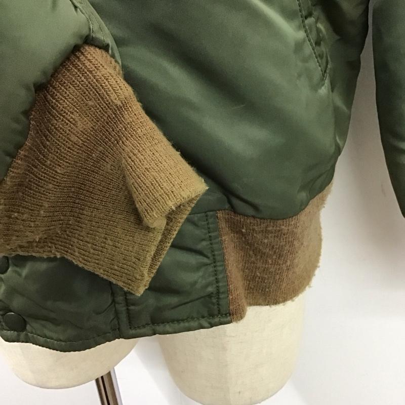 スピーワック SPIEWAK ジャケット、上着 ジャンパー、ブルゾン N-2B 無地 カーキ / カーキ /  メンズ USED 古着 中古 10121760