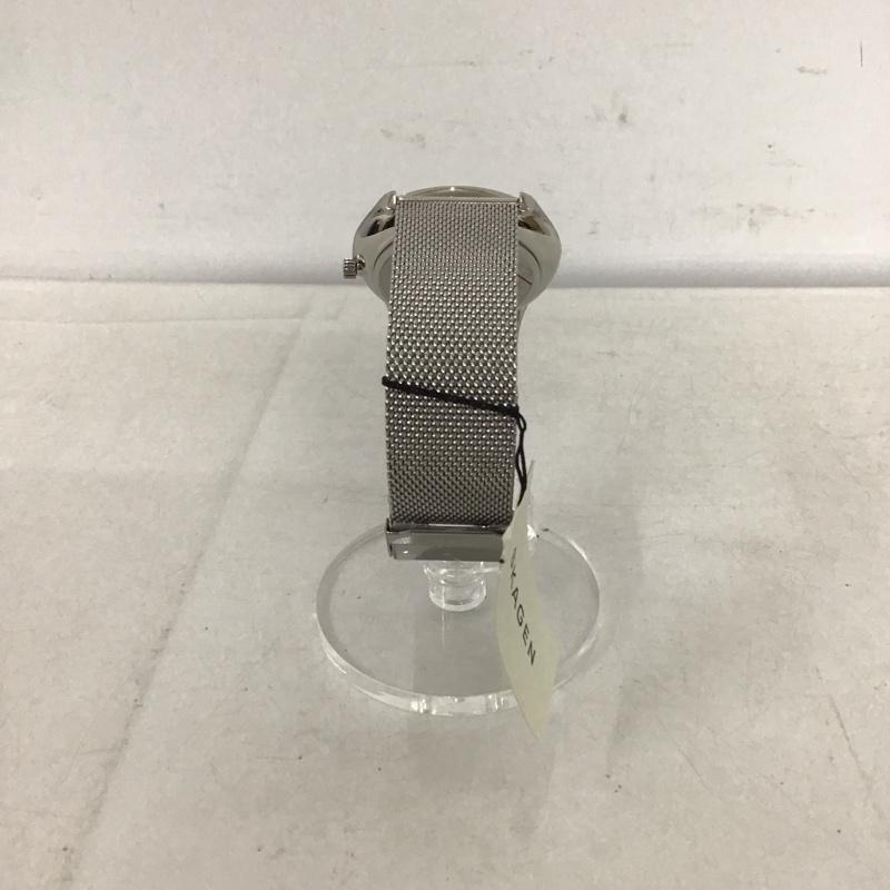 スカーゲン SKAGEN 腕時計 アナログ（クォーツ式） SKW6396 HOLST 箱有 ロゴ、文字 銀 / シルバー /  メンズ USED 古着 中古 10134348