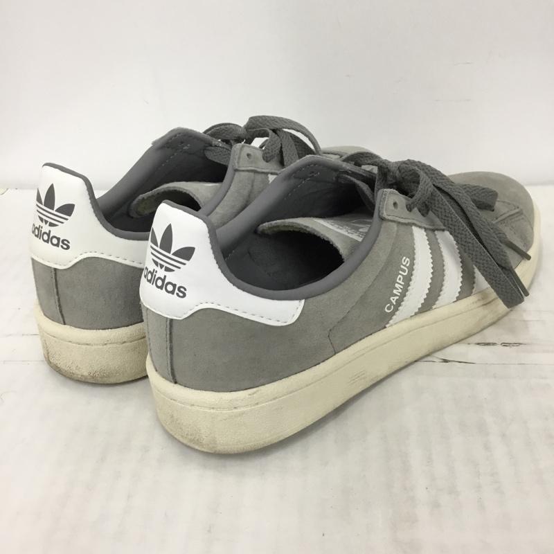 アディダス adidas スニーカー スニーカー BZ0085 CAMPUS 25.5cm 25.5cm ロゴ、文字 灰 / グレー / X 白 / ホワイト /  メンズ USED 古着 中古 10123630