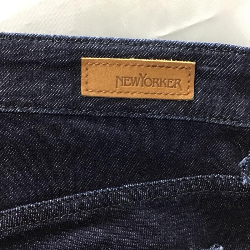 ニューヨーカー NEWYORKER パンツ デニム、ジーンズ EDWIN ストレッチ 無地 インディゴ / インディゴ /  レディース USED 古着 中古 10117037