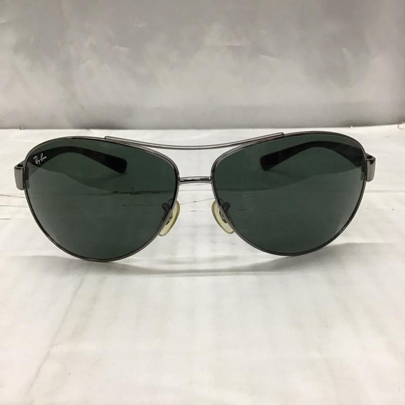 レイバン Ray-Ban めがね・サングラス サングラス RB3386 オーバル ロゴ、文字 黒 / ブラック /  メンズ USED 古着 中古 10114536