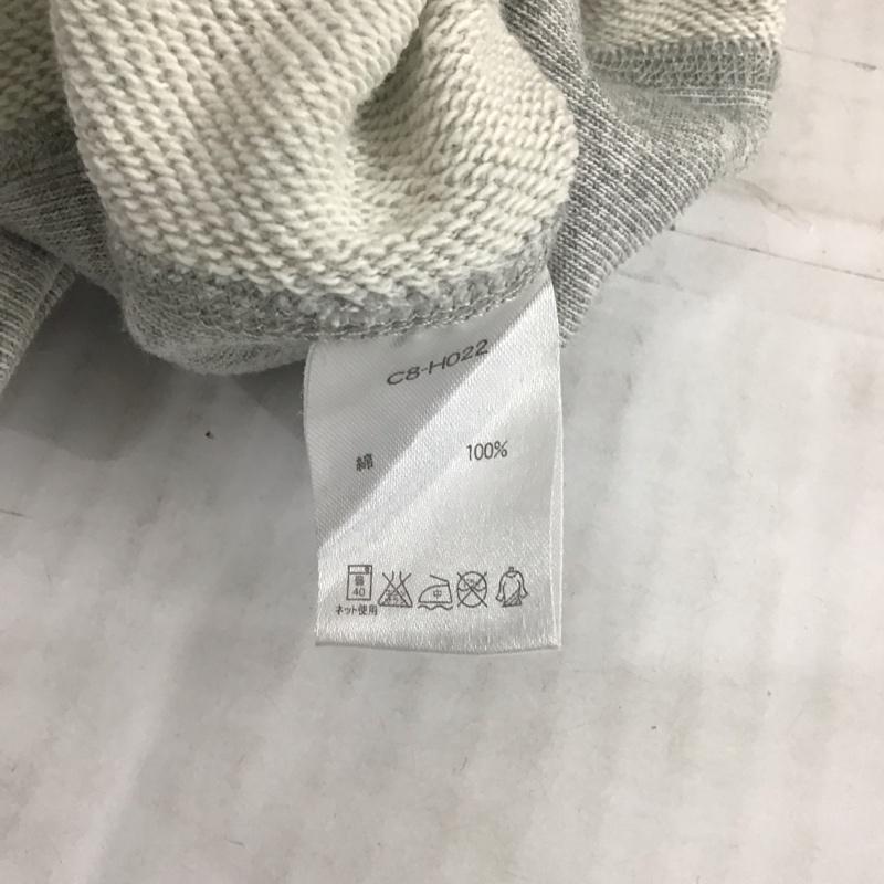 チャンピオン Champion トレーナー 半袖 C8-H022 REVERSE WEAVE スウェット L ワンポイント 灰 / グレー /  メンズ USED 古着 中古 10112934