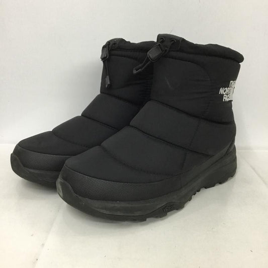 ザノースフェイス THE NORTH FACE アウトドアシューズ アウトドアシューズ NF52485 ヌプシ ブーティ ウォータープルーフ 28cm 28.0cm ロゴ、文字 黒 / ブラック /  メンズ USED 古着 中古 10134275