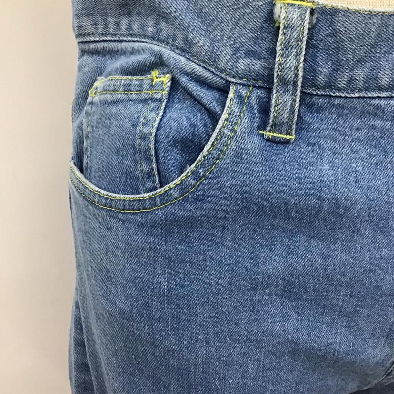 リルリリー lilLilly パンツ デニム、ジーンズ L18SS-PT201 ストレッチ M ダメージ加工 青 / ブルー /  レディース USED 古着 中古 10117364