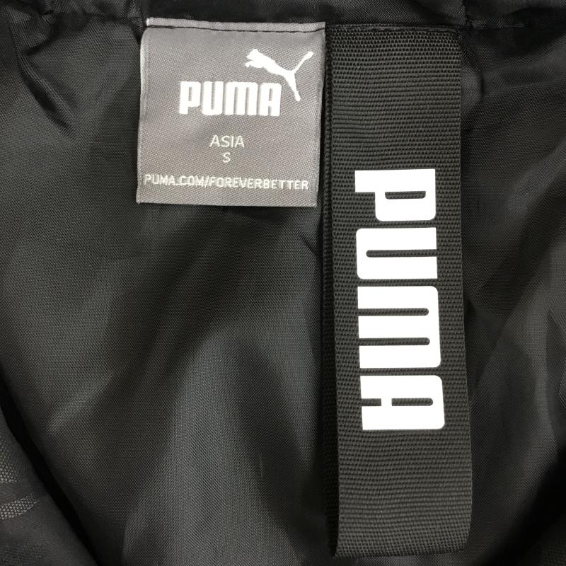 プーマ PUMA ジャケット、上着 ダウンジャケット S カモフラージュ柄・迷彩 黒 / ブラック /  メンズ USED 古着 中古 10139247