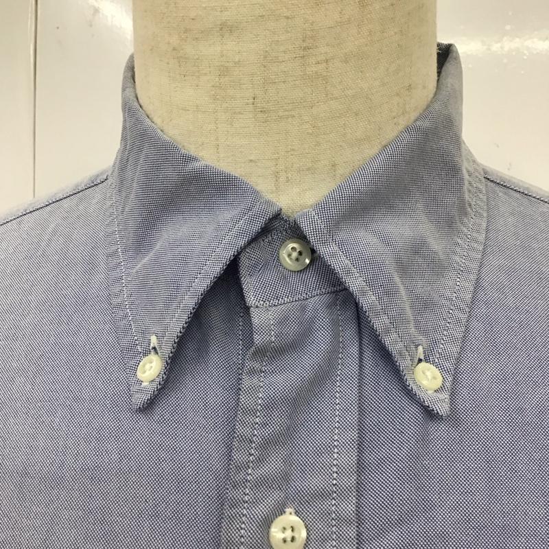 ブルックスブラザーズ BROOKS BROTHERS シャツ、ブラウス 長袖 長袖シャツ カラーシャツ ポケットシャツ 長袖カットソー 無地 水色 / ライトブルー /  メンズ USED 古着 中古 10118290
