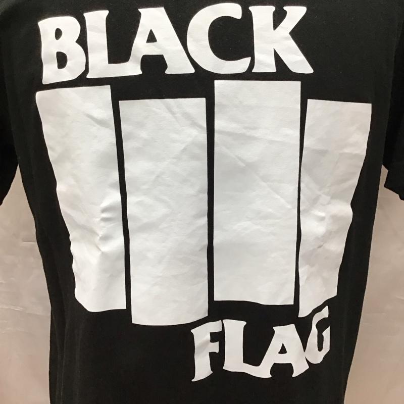 古着 USED Tシャツ 半袖 バンドTシャツ BLACK FLAG ロゴ、文字 黒 / ブラック /  メンズ USED 古着 中古 10117070