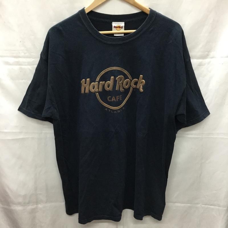 ハードロックカフェ HARD ROCK CAFE Tシャツ 半袖 XL ロゴ、文字 黒 / ブラック /  メンズ USED 古着 中古 10110589