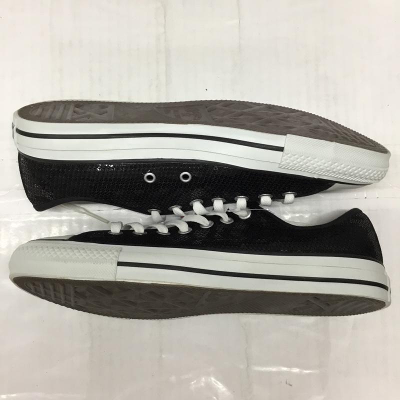 コンバース CONVERSE スニーカー スニーカー 1CL371 スパンコール OX 27cm 箱有 27.0cm ロゴ、文字 黒 / ブラック / X 白 / ホワイト /  メンズ USED 古着 中古 10115243