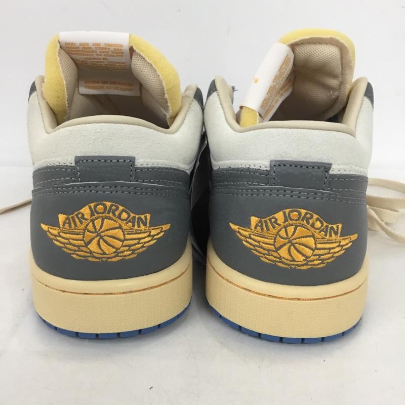 ナイキ NIKE スニーカー スニーカー DZ5376-469 AIR JORDAN 1 LOW SE 27cm 箱有 27.0cm ロゴ、文字 灰 / グレー / X 水色 / ライトブルー /  メンズ USED 古着 中古 10149996