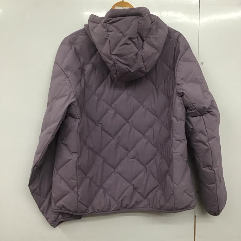 ユニクロ UNIQLO パーカー 長袖 211-469871 パフテックパーカ L 無地 紫 / パープル /  レディース USED 古着 中古 10142799