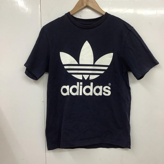 アディダス adidas Tシャツ 半袖 S92520 S プリント 紺 / ネイビー /  メンズ USED 古着 中古 10109112