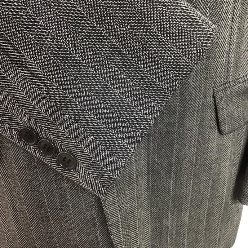 ポールスミス Paul Smith セットアップ セットアップ セットアップ 長袖ジャケット スラックスパンツ 2点セット L ストライプ 灰 / グレー /  メンズ USED 古着 中古 10149703
