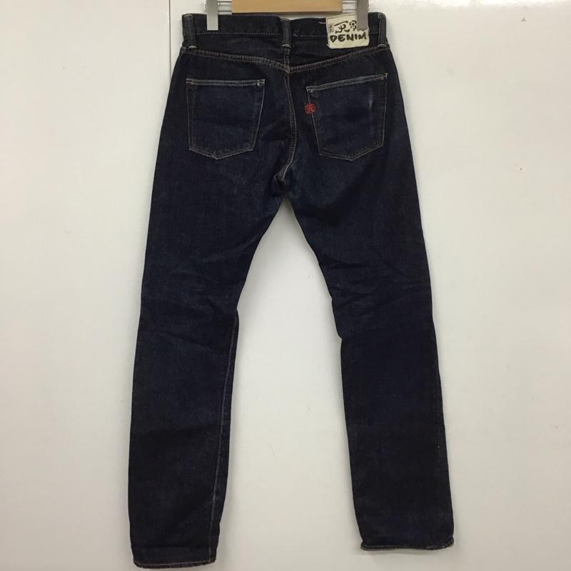 クラシキテンリョウデニム 倉敷天領デニム パンツ デニム、ジーンズ 305 ボタンフライ 30 30 無地 インディゴ / インディゴ /  メンズ USED 古着 中古 10111576