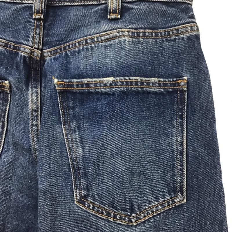 ザラ ZARA パンツ デニム、ジーンズ 34 無地 インディゴ / インディゴ /  レディース USED 古着 中古 10133741